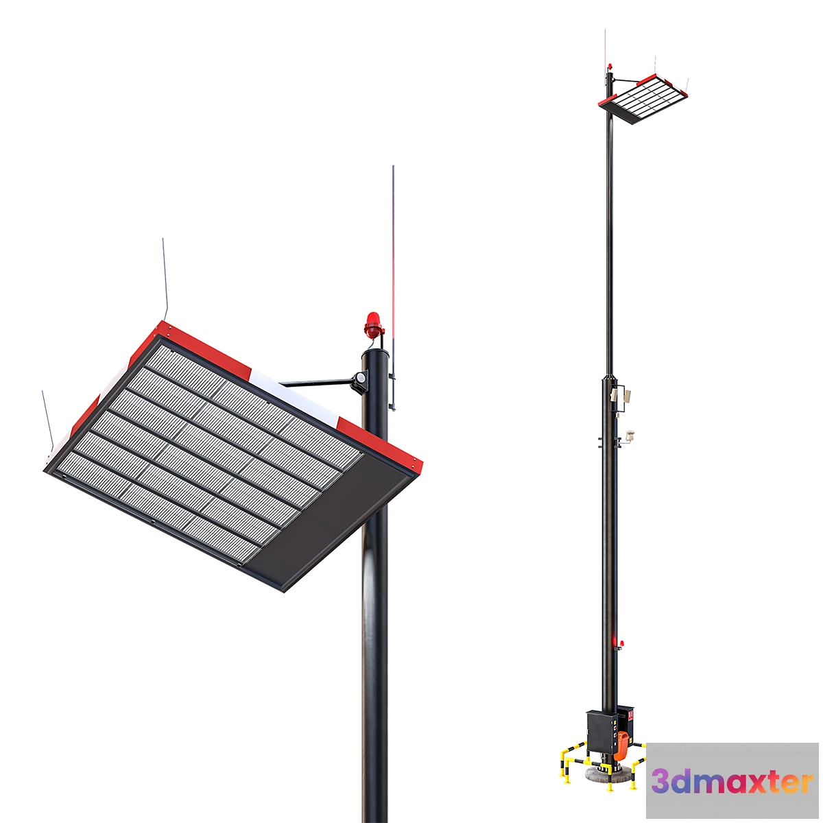 728302 - Lighting pole with EWO spotlights - No.2