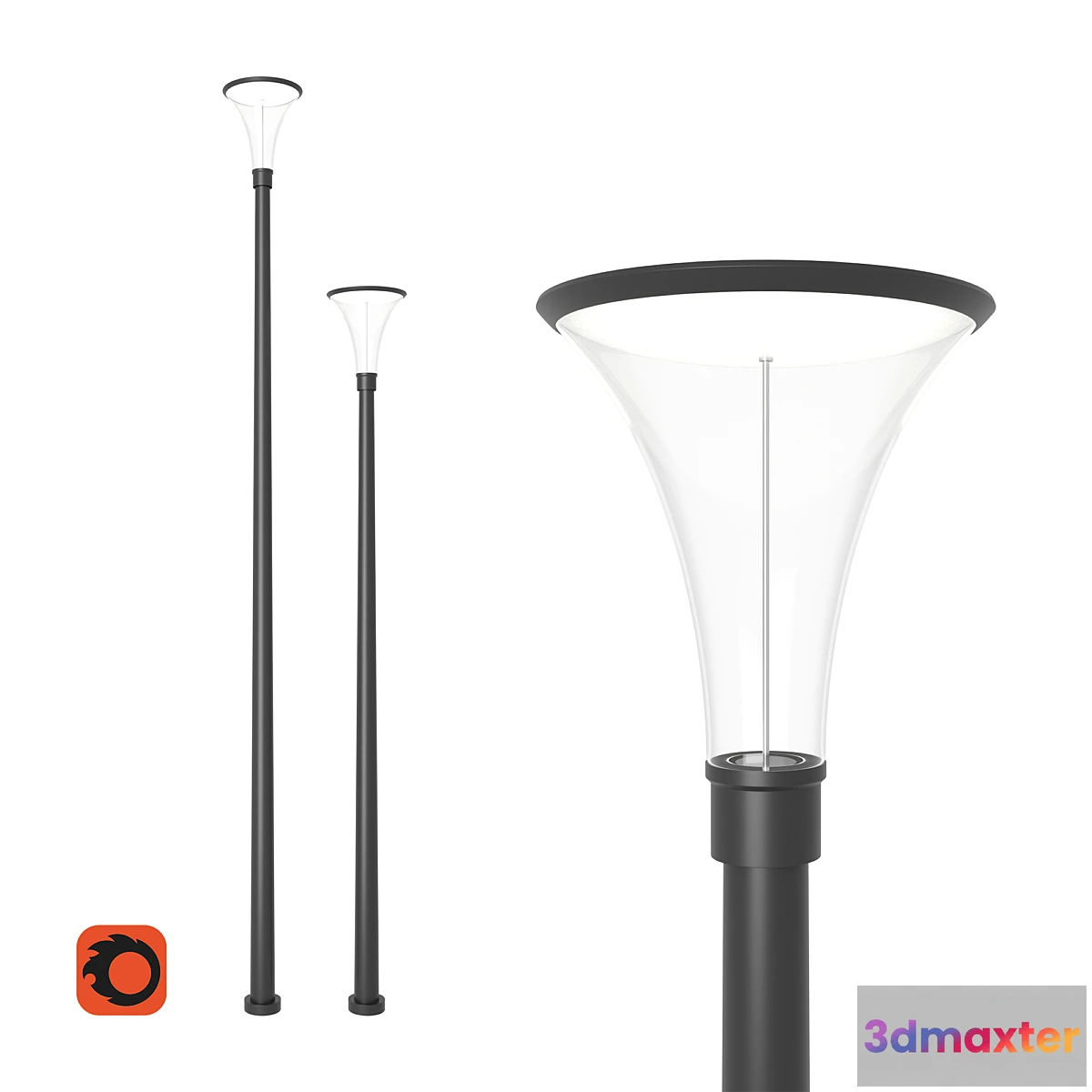 743091 - Street lamp - Street LED light 2 - No.2