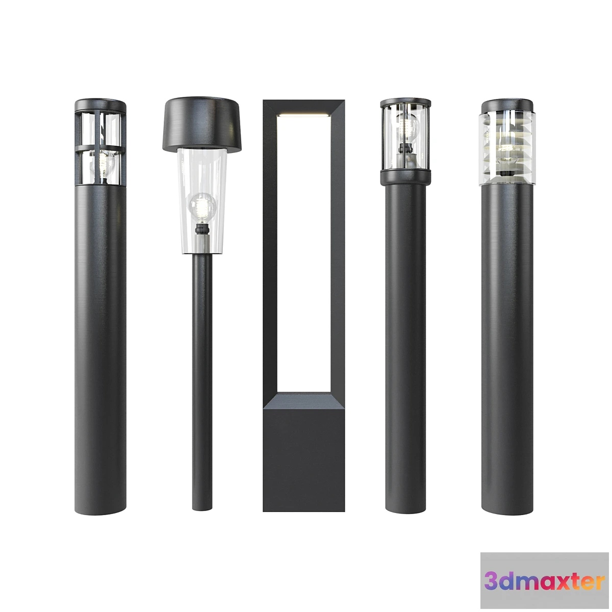 766057 - Pathway Lighting Set - Metal - Series 2