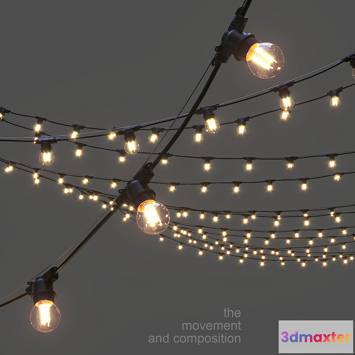 772189 - Editable Garland on a rope - No.2