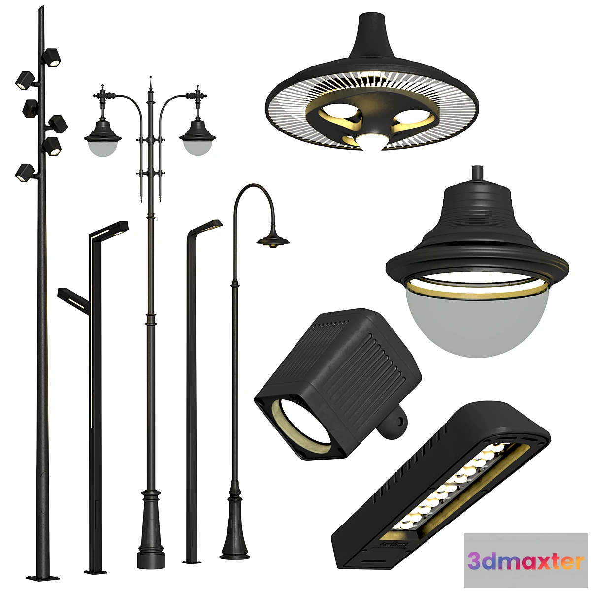 772193 - Street lights Archimet set 2 - No.2