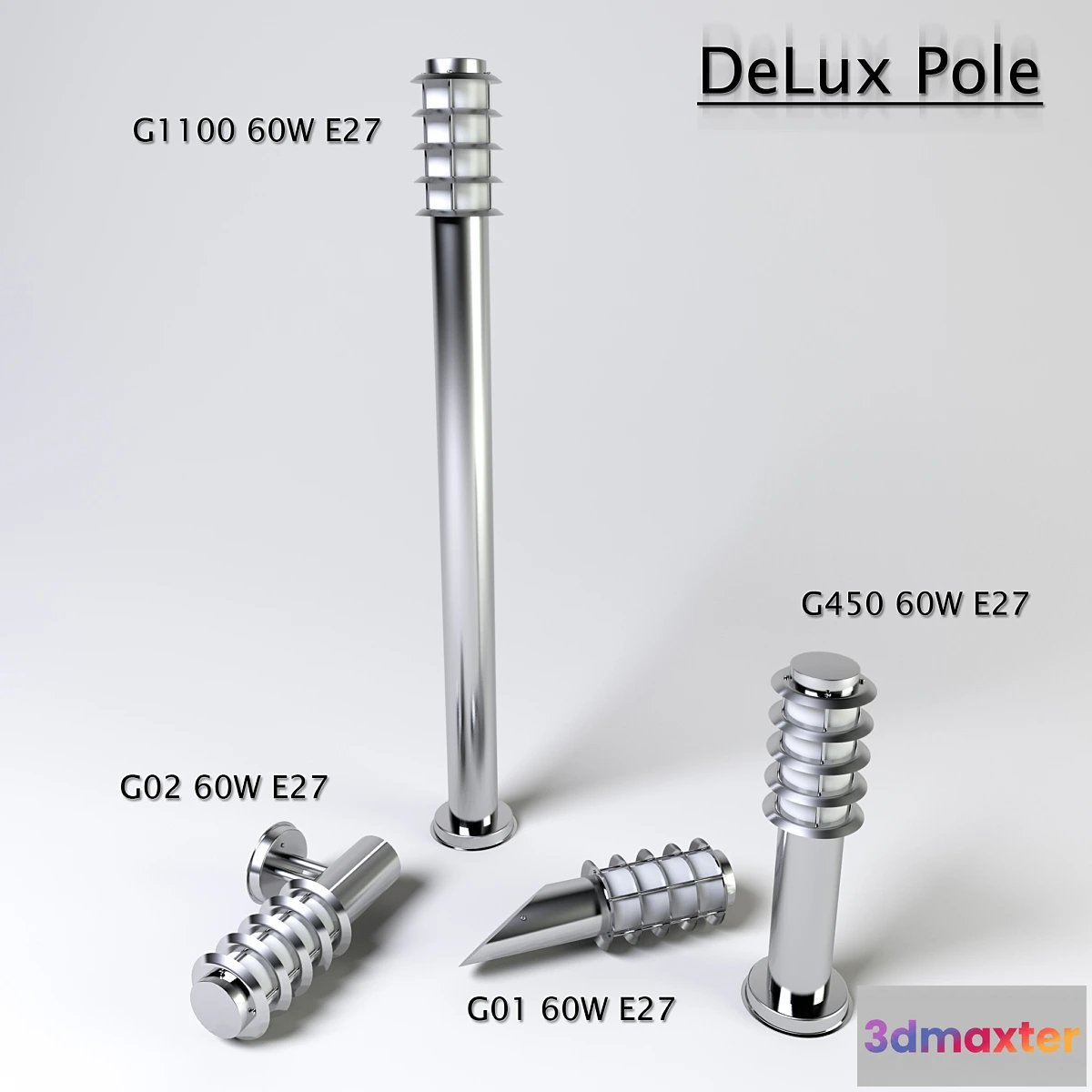 809270 - Street landscaping lamps Delux Pole