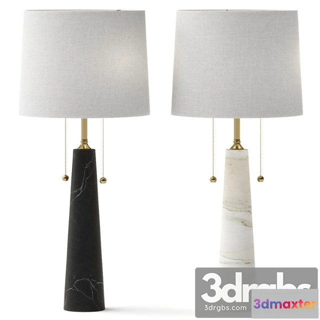 1051410 - Arteriors essential lighting sidney table lamp