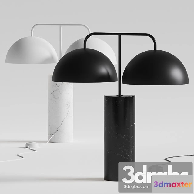 1051470 - Cb2 domes marble tables lamps