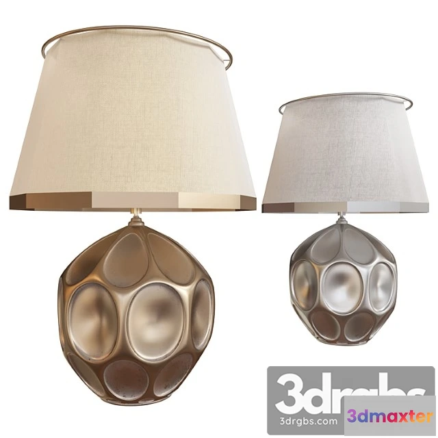 1051528 - Dobbs white ceramic accent table lamp