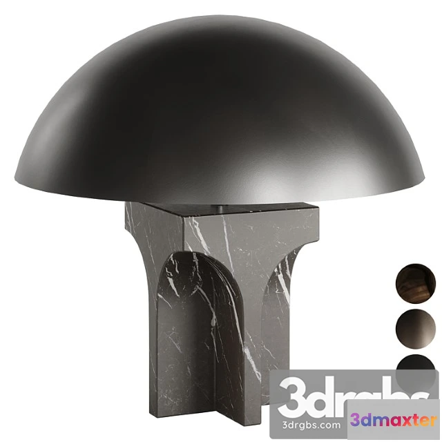 1051560 - Fendi roxie table lamp marquina black marble