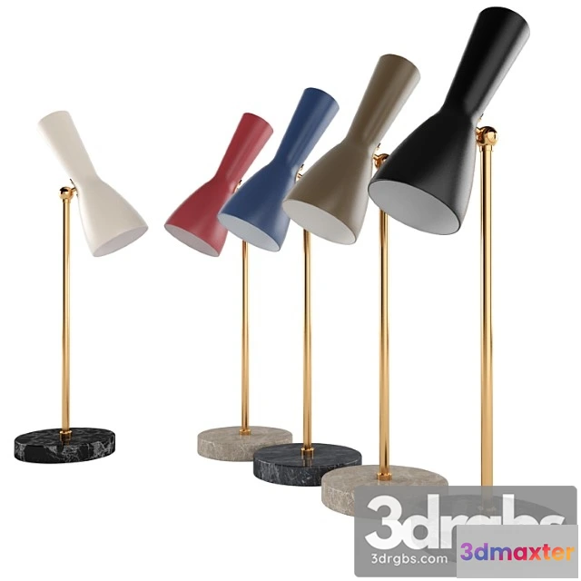 1051954 - Table lamp wormhole 04