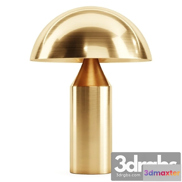 1051966 - Table llama atollo metal by oluce