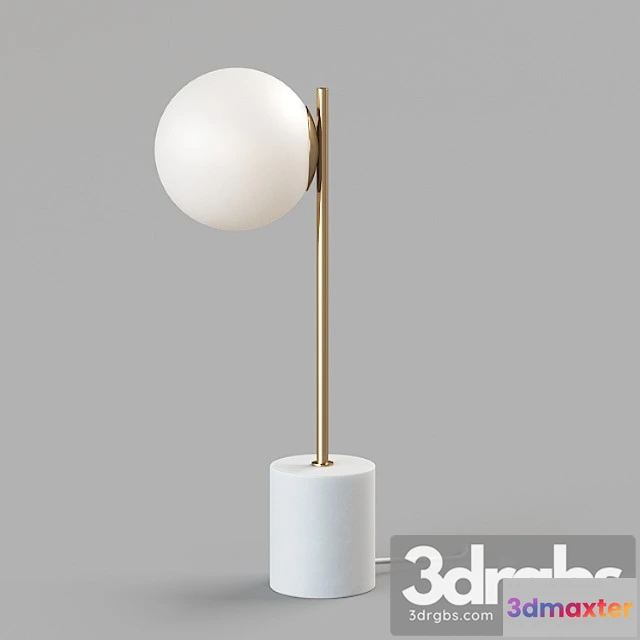 1052018 - West elm sphere + stem table lamp - brass