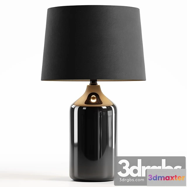1052026 - Zara home - the black ceramic base lamp - No.2