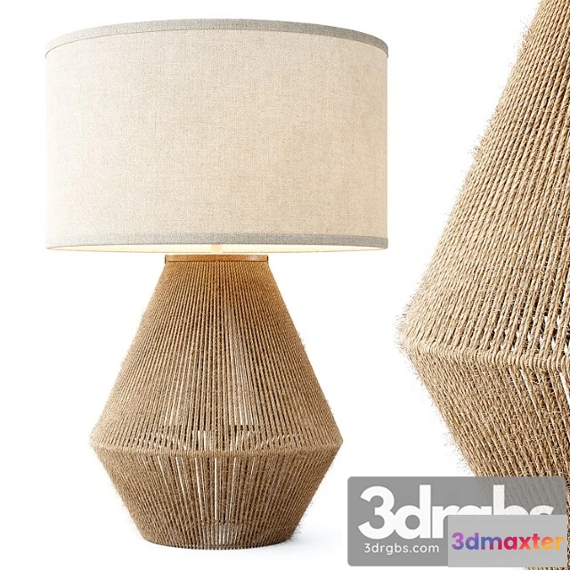 1052032 - Zara home - the jute base lamp