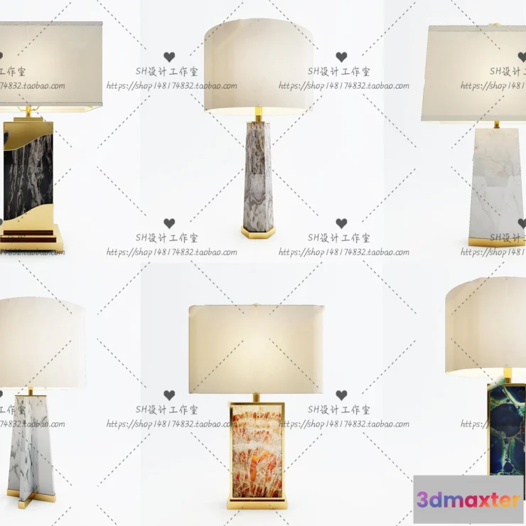 1140452 - Table Lamps - 3D Models - 0002