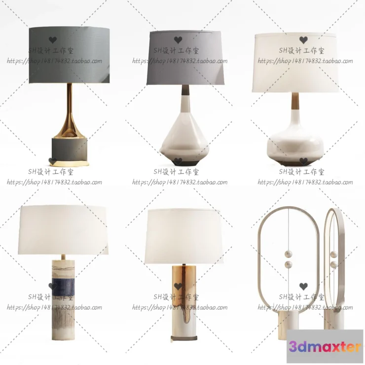 1140454 - Table Lamps - 3D Models - 0003