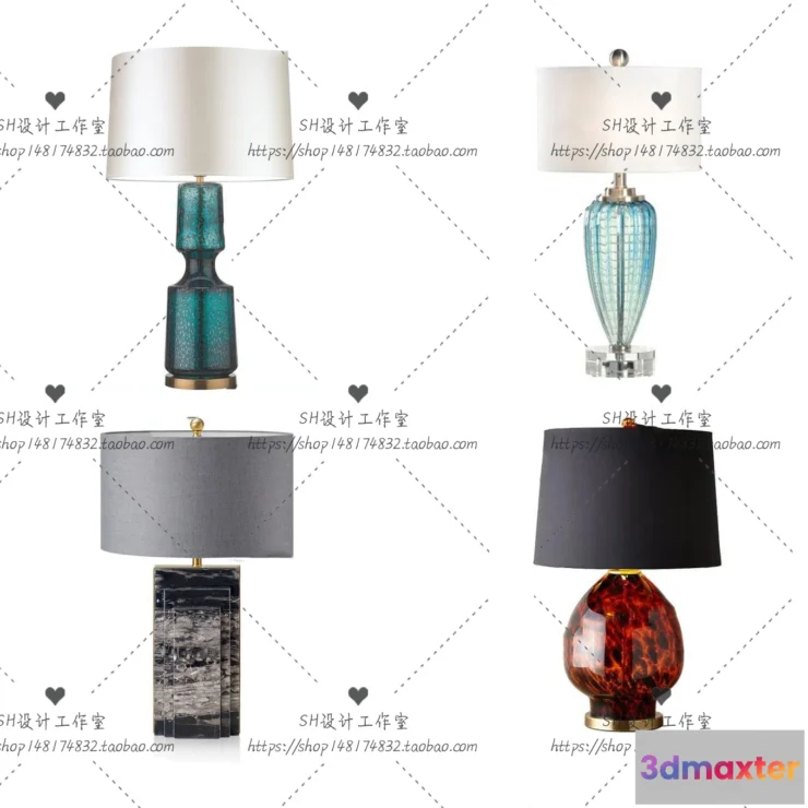 1140472 - Table Lamps - 3D Models - 0012