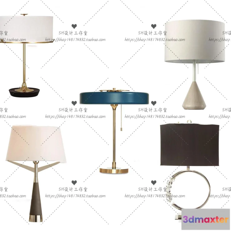 1140504 - Table Lamps - 3D Models - 0028