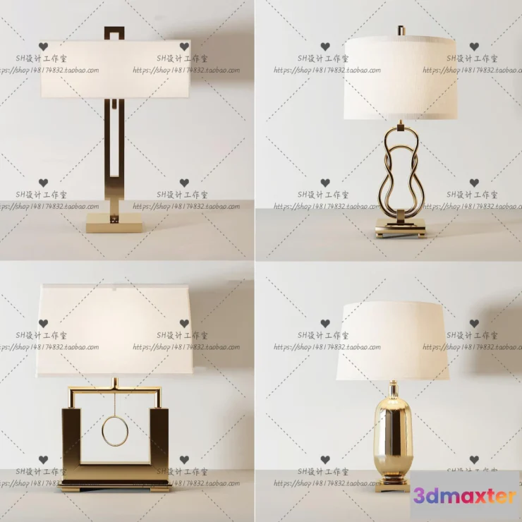 1140508 - Table Lamps - 3D Models - 0030