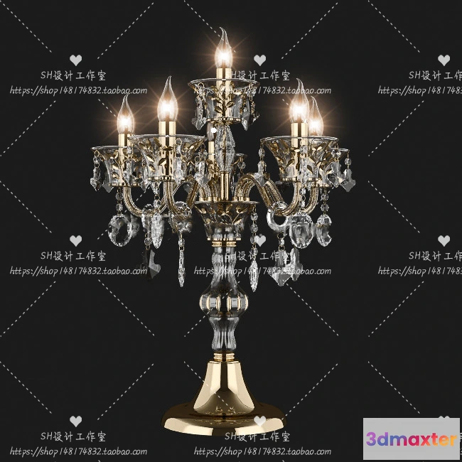 1140648 - Table Lamps - 3D Models - 0100