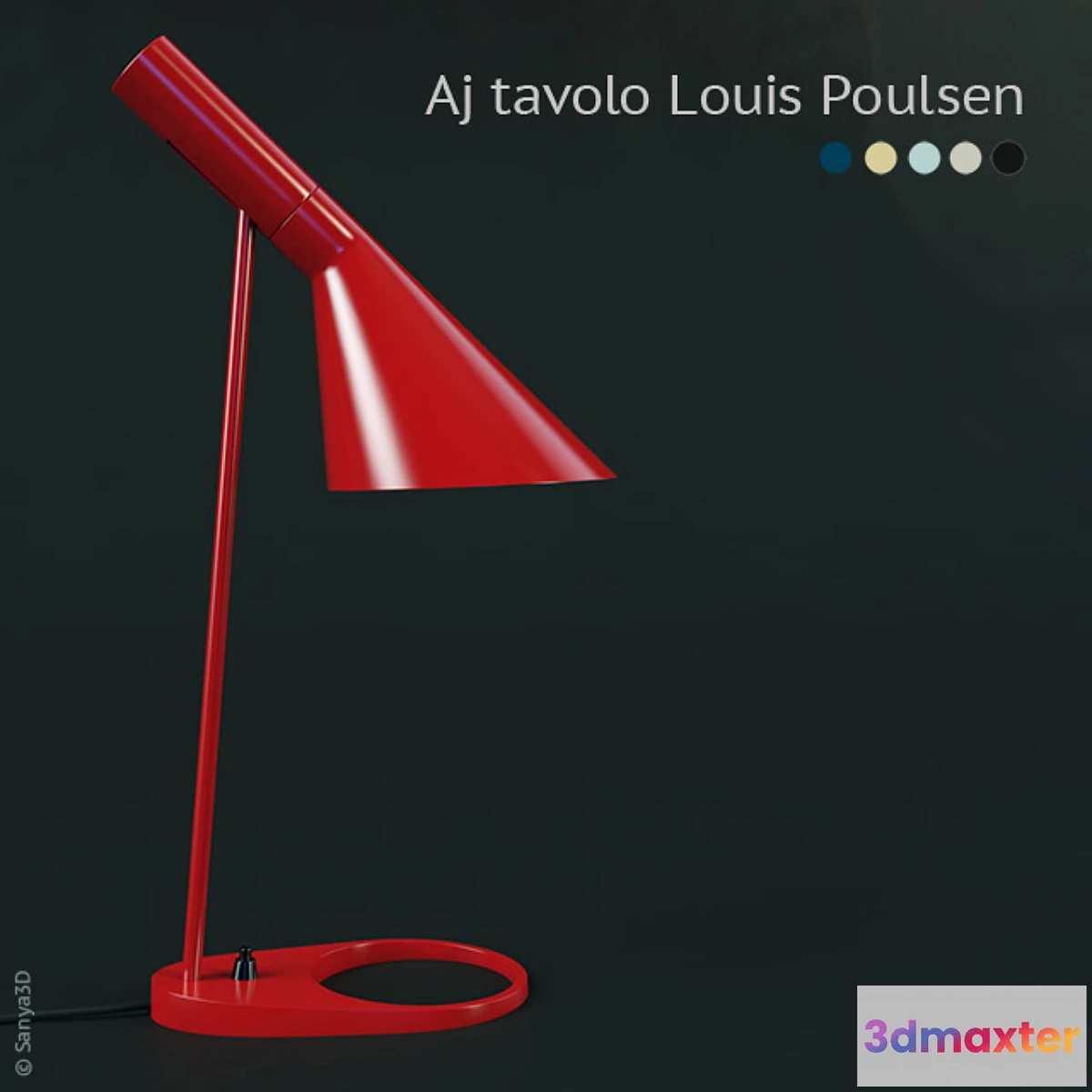 1267674 - Aj tavolo Louis Poulsen 3D Max