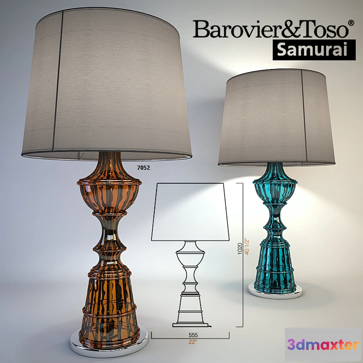1268384 - Barovier&Toso _ Samurai 7052 3D Max