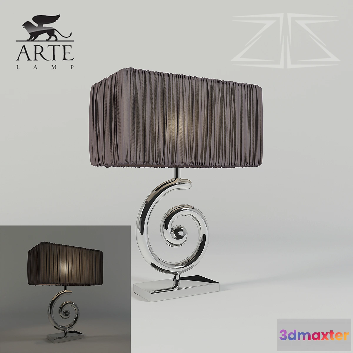 1274738 - Arte Lamp A2084LT-1CC 3D Max