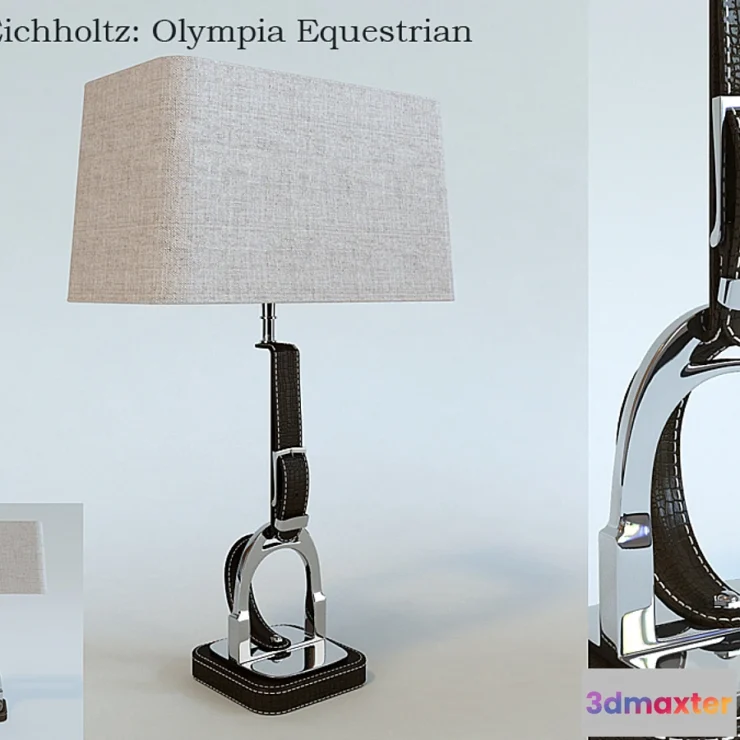 1274768 - Lamp Olympia Equestrian Eichholtz 3D Max