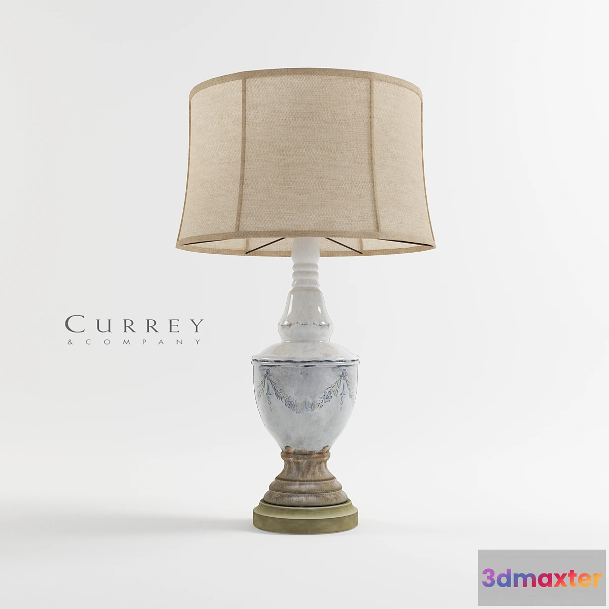 1274774 - currey Ladywell Table Lamp 3D Max