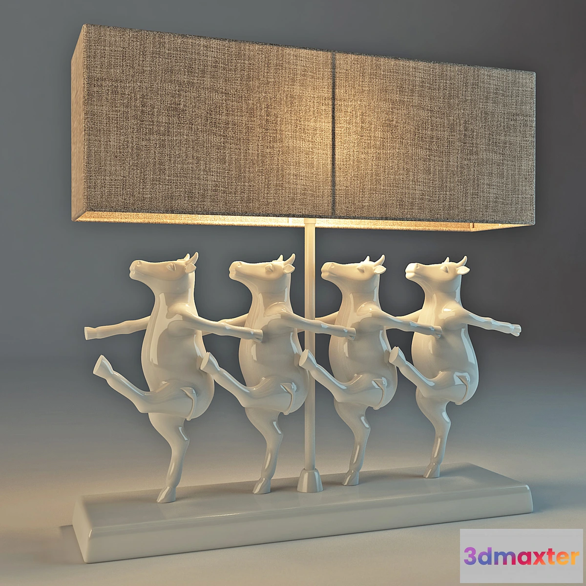 1275364 - KARE Dancing Cows 3D Max