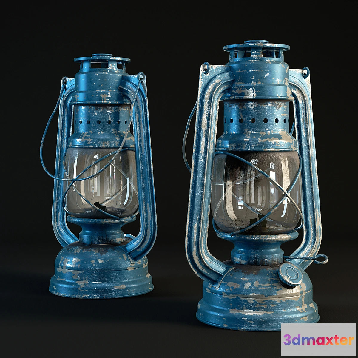 1276316 - Kerosene lamp 3D Max