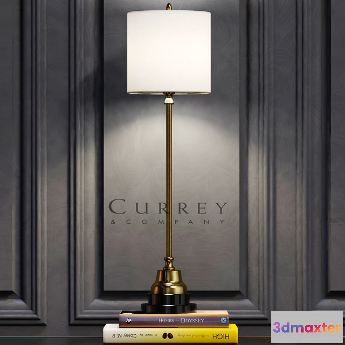 1276938 - Messenger by Currey & Company 3D Max