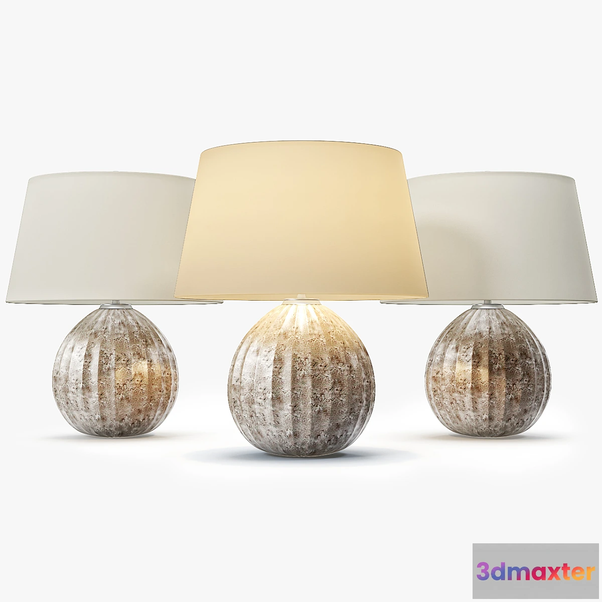 1278184 - Arteriors Edaline Lamp 3D Max