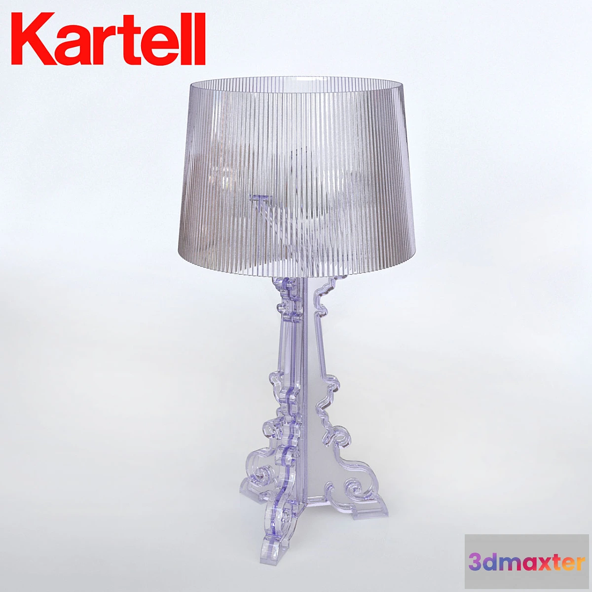 1278366 - Kartell Bourgie Tischleuchte table lamp 3D Max