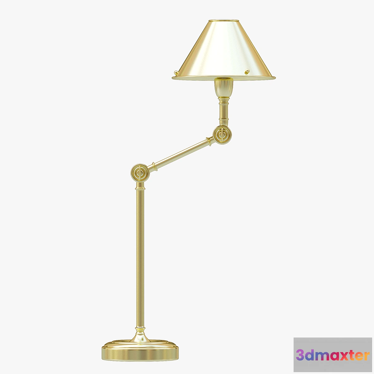 1281478 - Ralph Lauren ANETTE TABLE LAMP IN NATURAL BRASS 3D Max