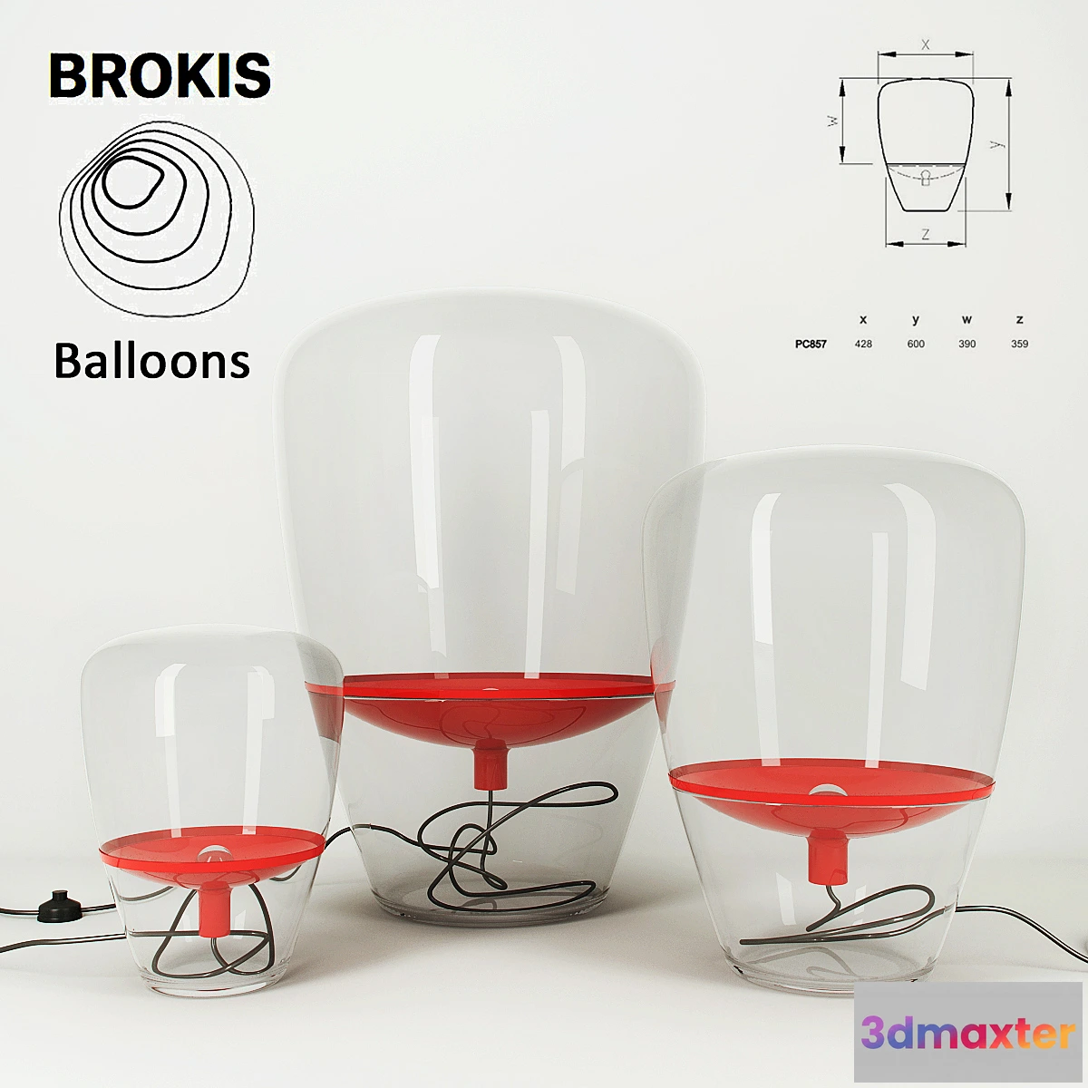 1282046 - Brokis Balloons - No.2 3D Max