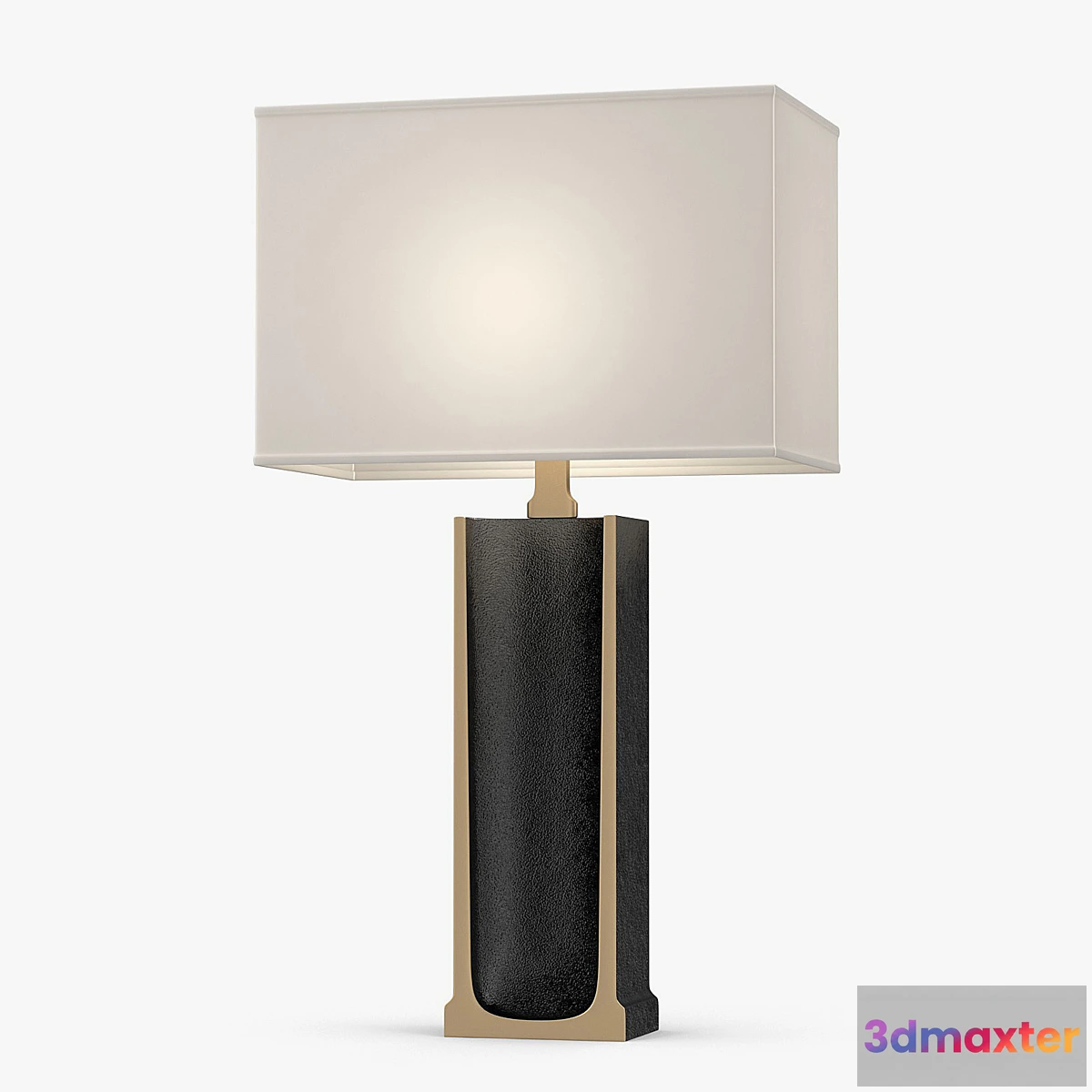 1287038 - Holly Hunt - Ingot table lamp 3D Max