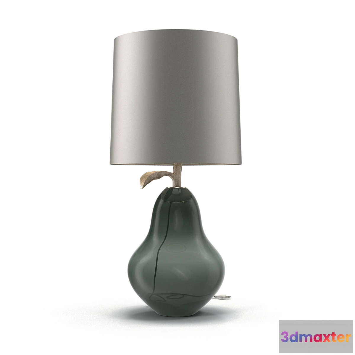 1287632 - Porta Romana GLB45 PEAR LAMP Charcoal 3D Max