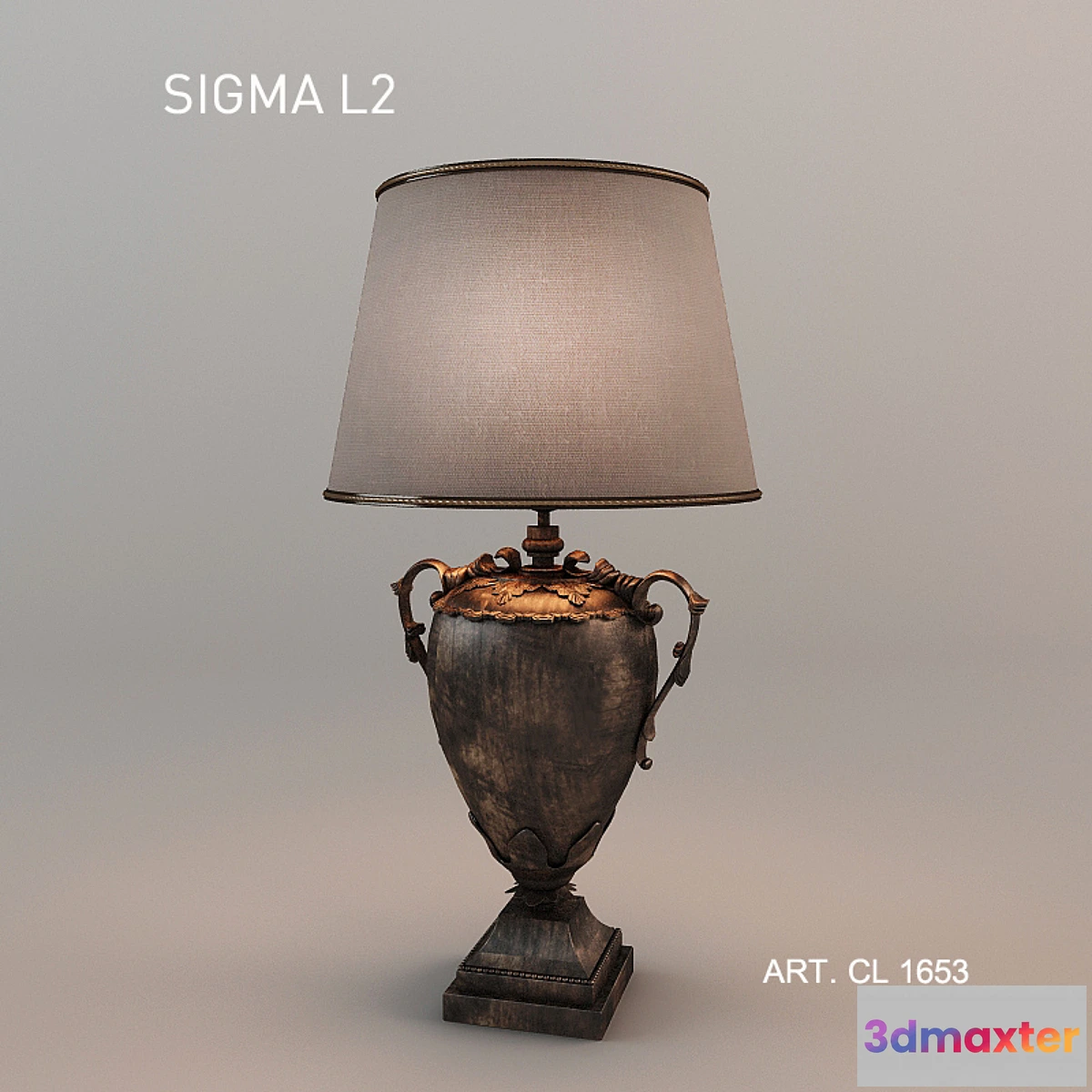 1289718 - Table lamp Sigma L2 3D Max
