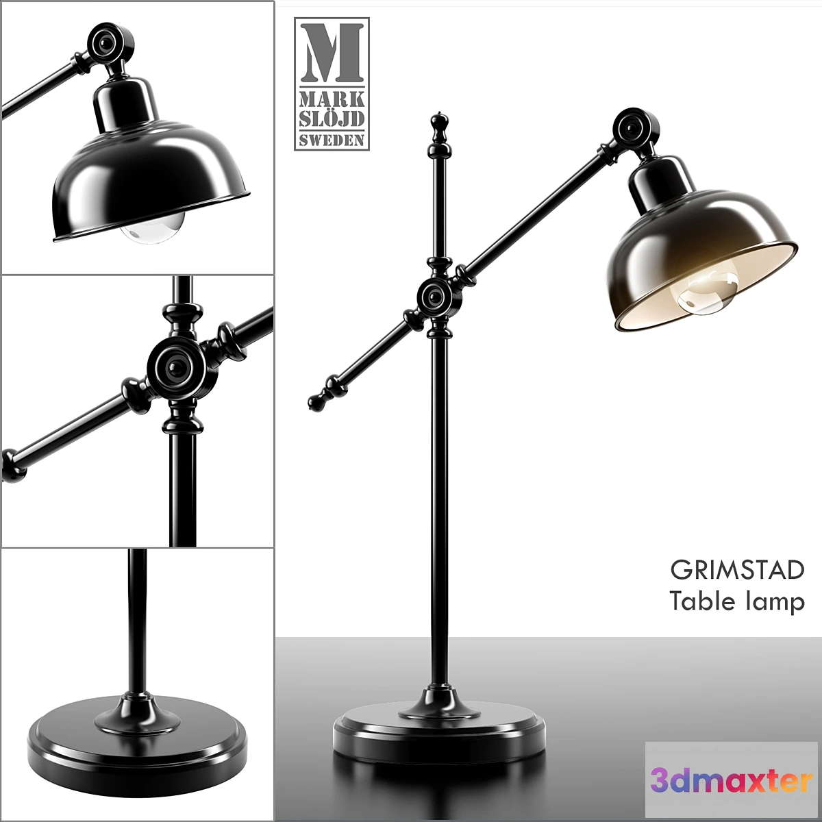 1289722 - GRIMSTAD Table lamp 3D Max
