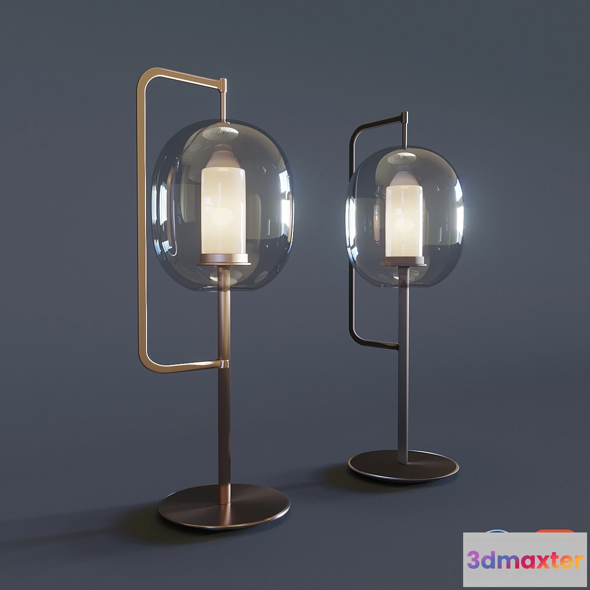 1290677 - Lantern Light Table Lamp Neri & Hu 2017 ClassiCon 3D Max