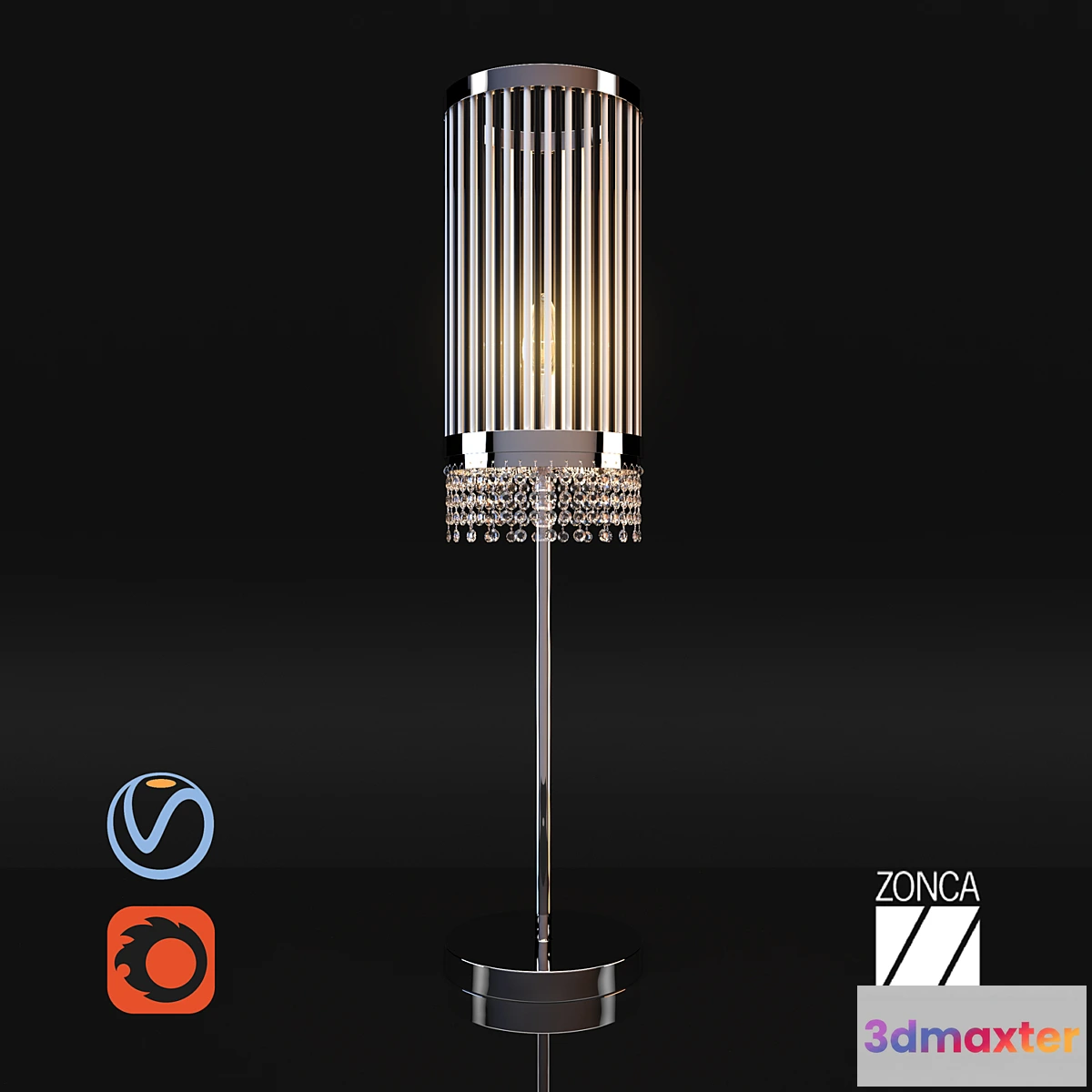 1293419 - Zonca table lamp 3D Max