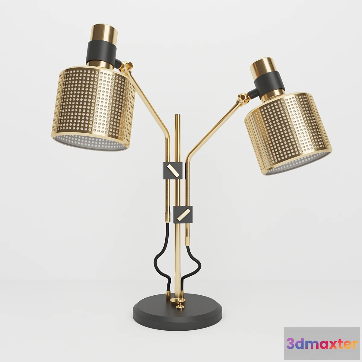 1295072 - Bert Frank Riddle Double Table Light 3D Max