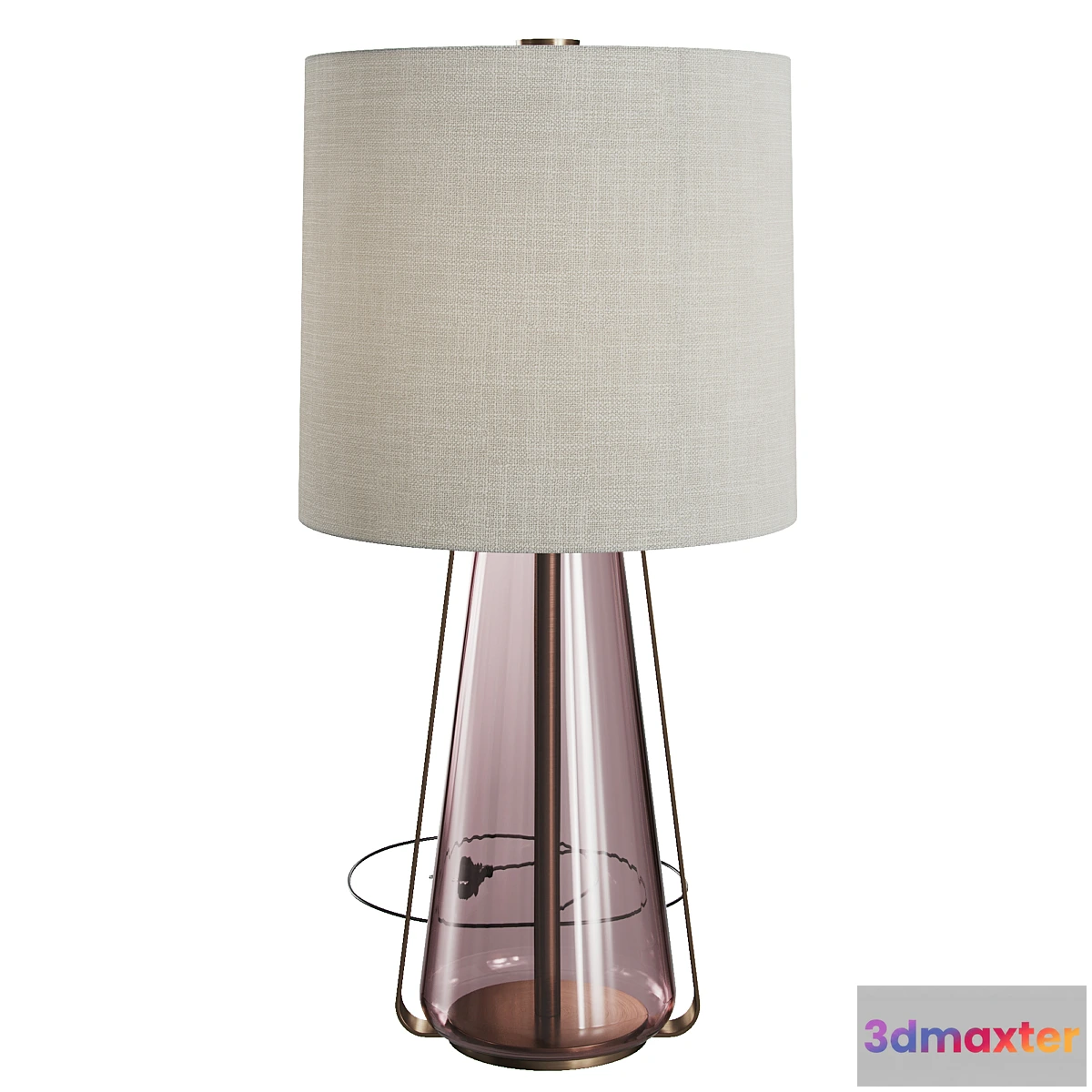 1295806 - Baker lanterna rosa table lamp - No.2 3D Max
