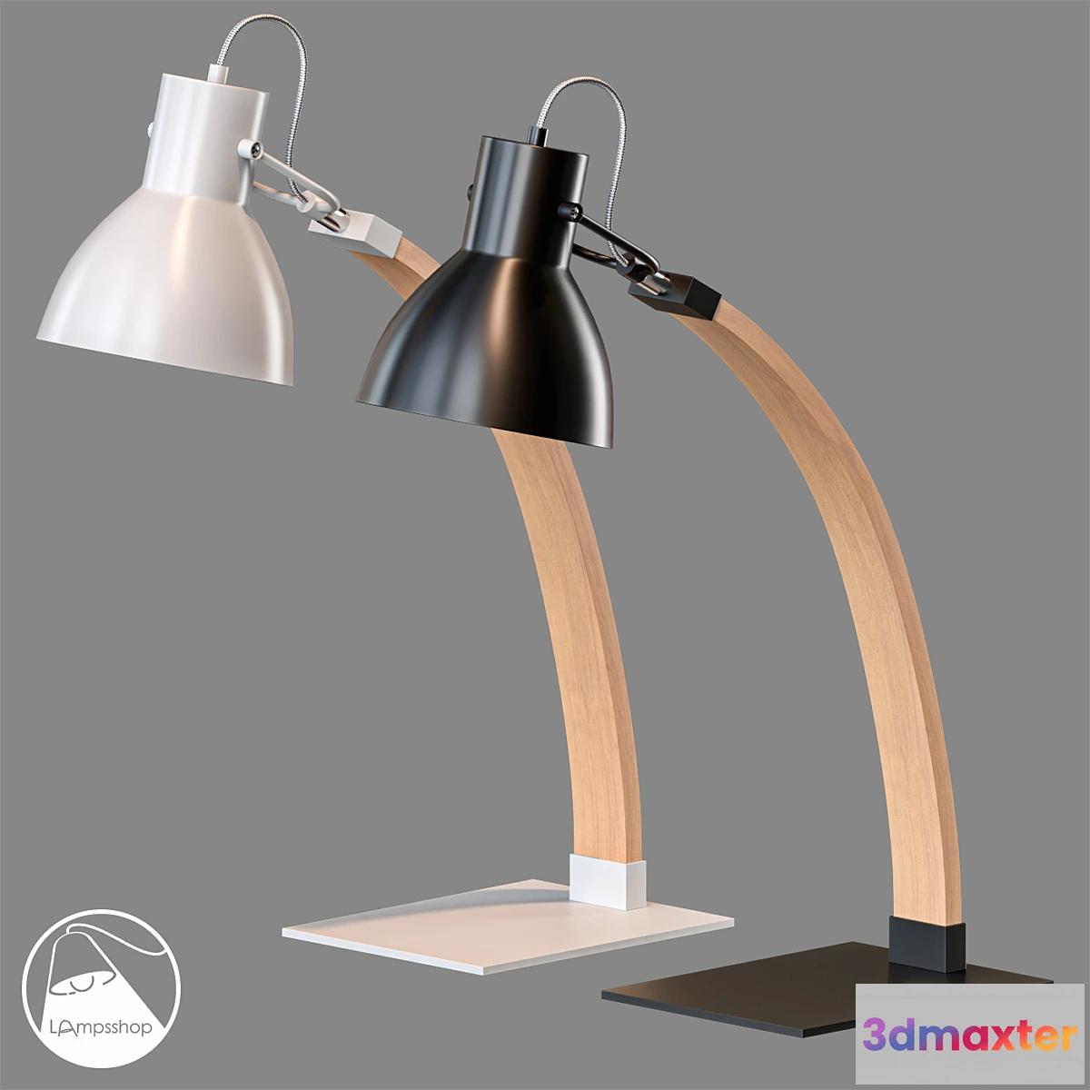 1300657 - LampsShop.com NL5140a Table Lamp Ascolt 3D Max