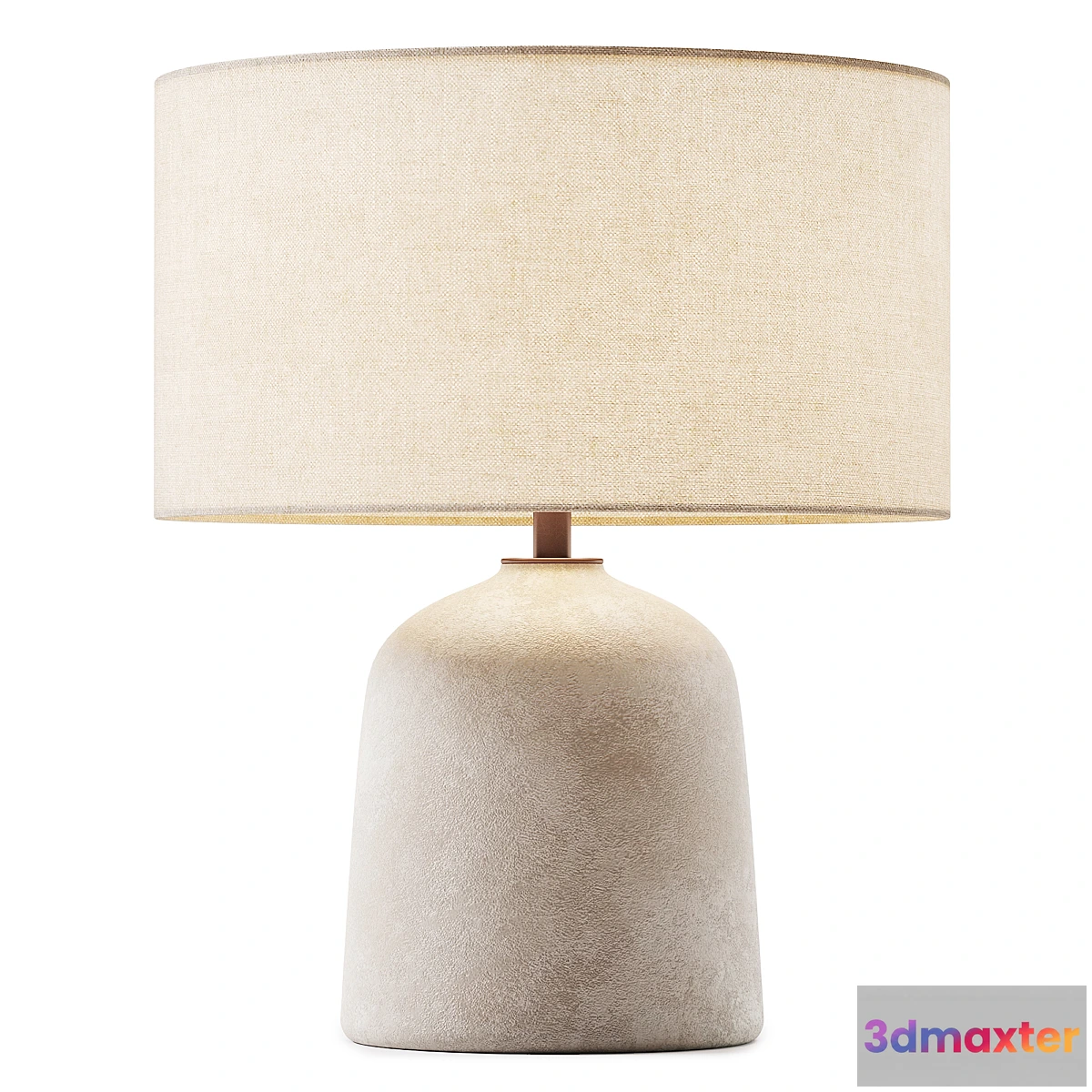 1303767 - Zara Home LAMP BASE CERAMIQUE 3D Max