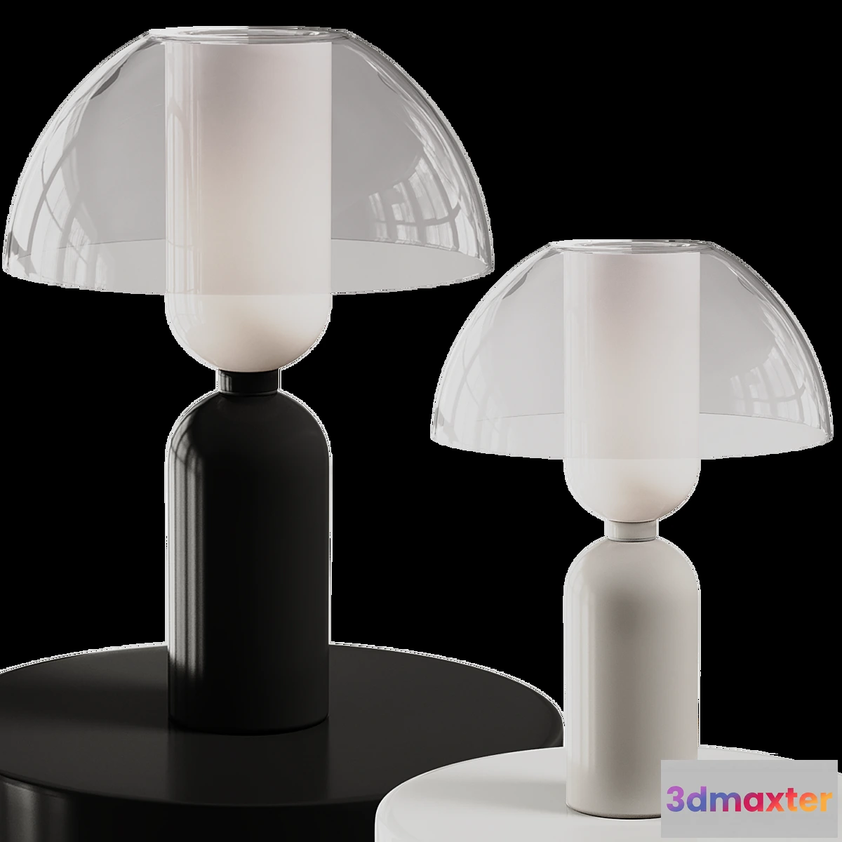 1305179 - Table lamp Memory MOD177TL-01B & MOD177TL-01W - No.2 3D Max