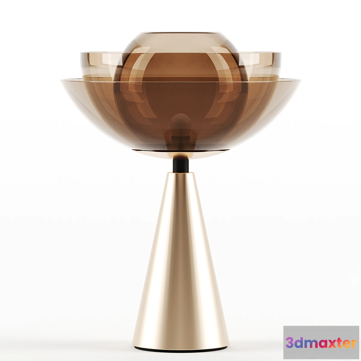 1305199 - Lotus table lamp by Mason Editions 3D Max