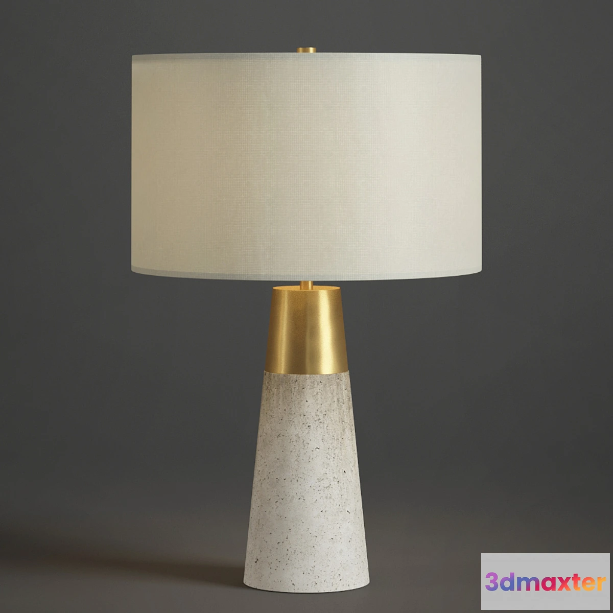 1307818 - Oliver Bonas Munari Table Lamp 3D Max