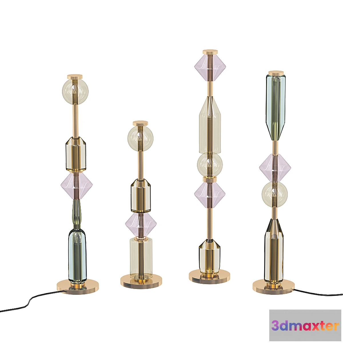 1310200 - Icone Luminose 3D Max