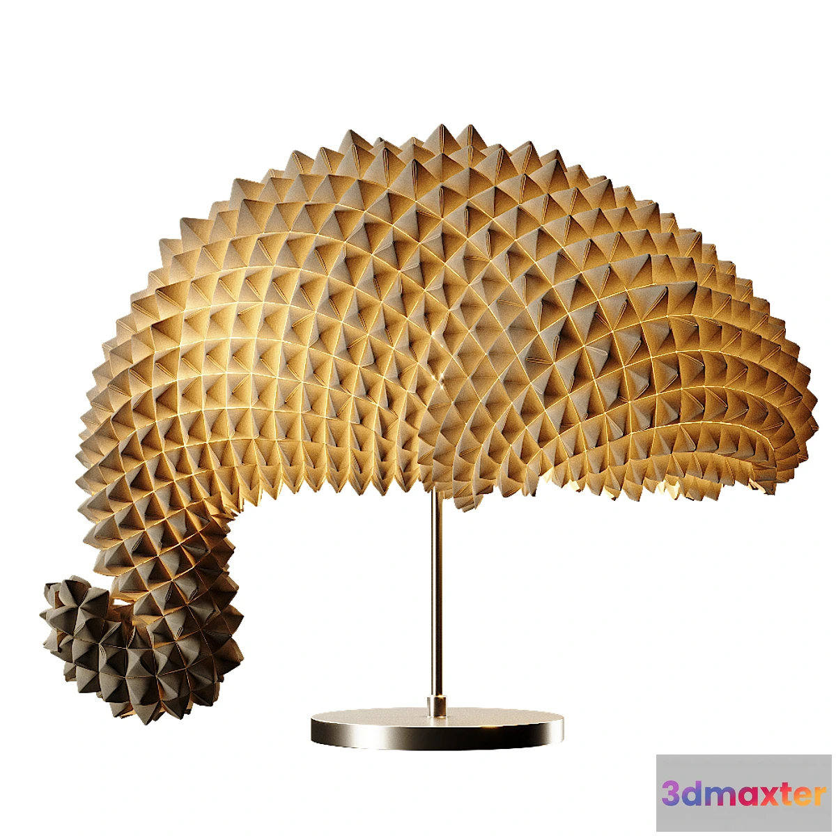 1310404 - DRAGON’S TAIL TABLE LAMP 3D Max