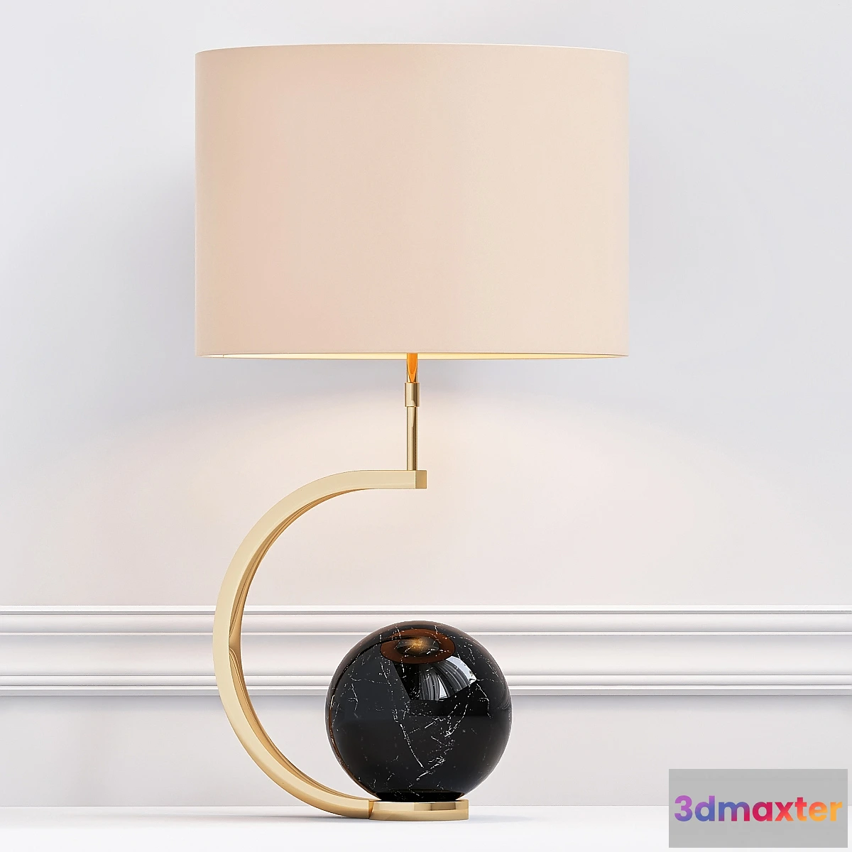 1321293 - Table Lamp Pagoda Eichholtz 3D Max