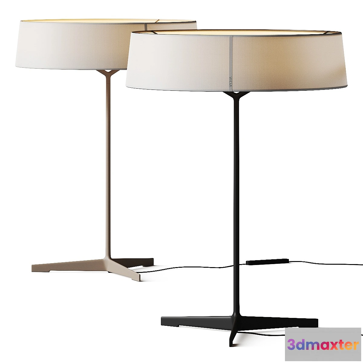 1324258 - Vibia Dama 3225 Table Lamp - No.2 3D Max